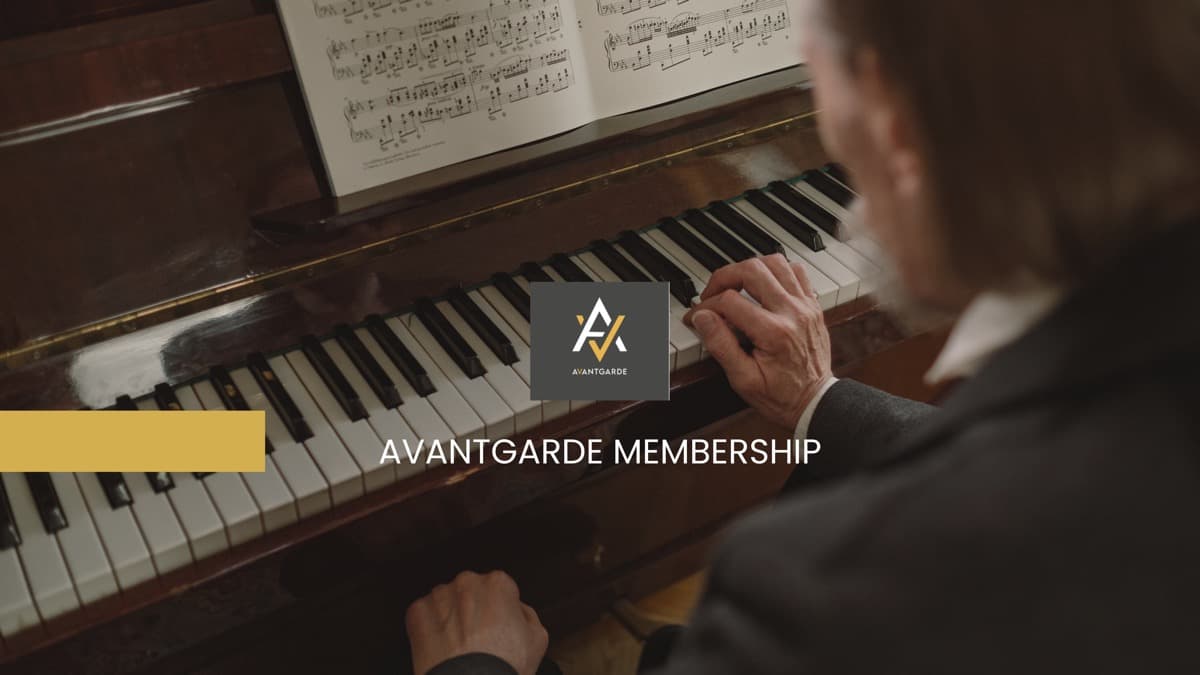 Avantgarde Membership — pianist at piano